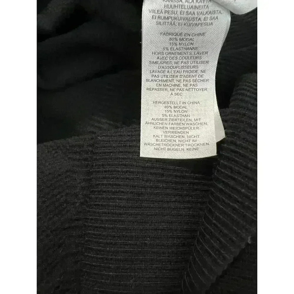 Gymshark Knit Leggings Black Size Medium - Picture 2 of 9
